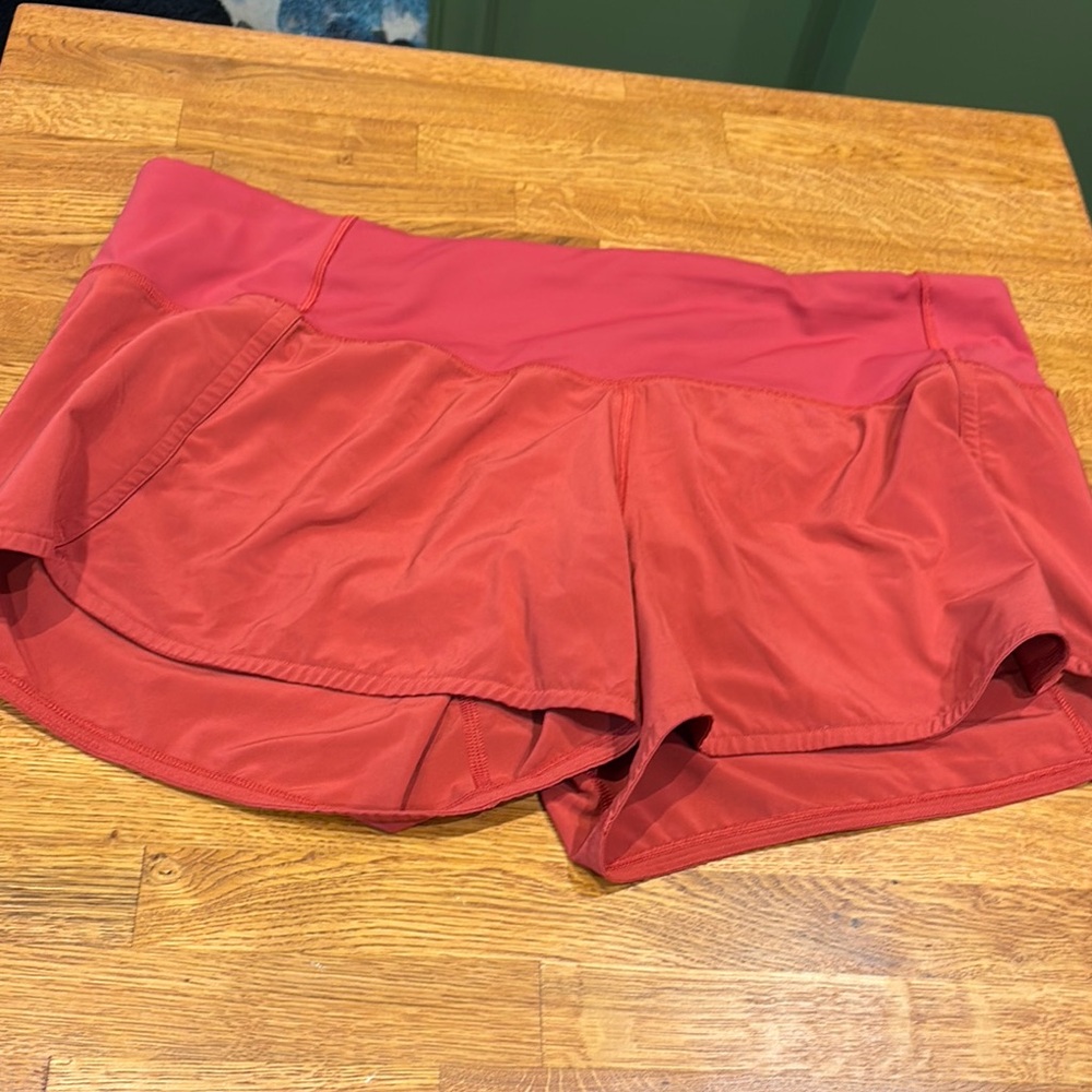 lululemon speed up mid rise 4 inch.